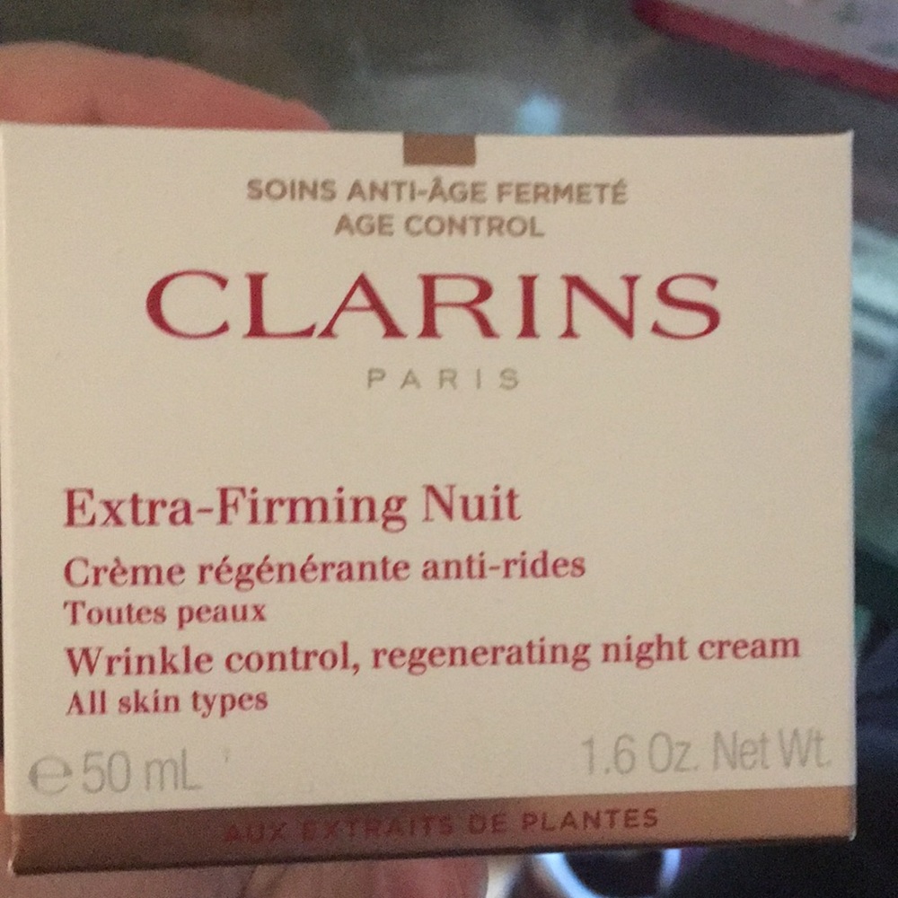 Clarins wrinkle control regenerating night cream
